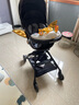 karmababy卡曼天使遛娃神器可坐可躺高景观便携式宝宝婴儿手推车轻便可折叠 【奢华版】天使-鎏金黑 实拍图
