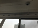 福太尔 单杆晾衣架手摇阳台升降单排晾衣杆小户型室内手动晒凉衣服 上下杆LJ928亮银色 1.5m 单杆 （带衣架9个） 实拍图