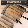 纳丽雅不锈钢刀架厨房家用带盖刀箱有盖带锁刀盒酒店大刀座商用菜刀盒 加厚四格刀箱（无盖） 实拍图