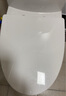尔沫（EM） 马桶盖通用型坐便器盖子家用老式马桶圈配件加厚缓降圆底座快拆 【大方V型】快装 马桶通用款 实拍图