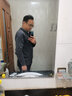 恒源祥羊毛衫男秋冬加厚保暖圆领毛衣中青年男士商务休闲百搭打底针织衫 实拍图