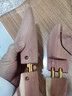 CEDAR GREEN雪松木鞋撑鞋楦实木撑鞋器扩鞋器撑大器皮鞋定型防皱除味可调节 雪松木原木金色扣40码 实拍图
