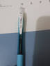 派通（Pentel ）速干黑色中性笔BLN105中性笔0.5mm按动彩色顺滑防滑水笔签字笔学生用刷题考试黑笔文具LRN5TL笔芯 天蓝杆（黑芯） 0.5mm 实拍图