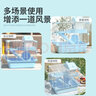 宠尚天 仓鼠笼子仓鼠笼别墅仓鼠窝仓鼠用品套餐仓鼠玩具双层仓鼠小城堡 蓝色卡扣大城堡套餐 实拍图