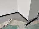 顶然 铝合金踢脚线不锈钢贴脚线金属卡扣地脚线白色超薄踢脚板地角线 阴角/个（自动匹配踢脚线颜色） 实拍图
