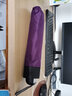 天堂伞雨伞男士全自动加大三折晴雨伞折叠太阳伞防晒遮阳伞广告定制logo 紫色（黑胶升级款） 实拍图