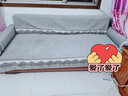 木儿家居 沙发垫坐垫防滑套罩三人沙发垫子四季通用沙发罩巾 yz海浪-灰色(灯芯绒) 一片110cm宽*210cm长 实拍图
