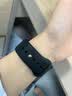 达梭适用苹果手表S11表带Apple Watch S10/S9/SE3/Ultra官方液态硅胶iwatch8/7/6运动防水手表链 经典-黑色 44/45/46/49mm（标准码） 实拍图
