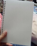 誉品笔记本本子 牛皮pp封面线圈本 学生用日记本大学生考研练习本螺旋本加厚记事本文具用品 A5网格PP本/3本装【共360页】 实拍图