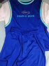 迪士尼（DISNEY）儿童女童短袖套装撞色篮球服运动两件套24夏DB321UE19紫130 晒单实拍图