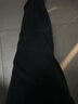 MUJI男女通用 针织 灯芯绒 宽松裤 无性别 男款女款 BEE04C1A 黑色 S-M 实拍图