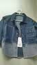 ASK JUNIOR男童秋季新品中大童撞色牛仔外套帅气夹克儿童衣服户外童装上衣 蓝色 110 实拍图