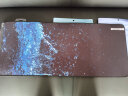 镭拓（Rantopad）H5+电竞游戏桌垫锁边鼠标垫 超大键盘垫 加厚版-湖水蓝 实拍图