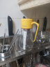 乐扣乐扣（LOCK&LOCK）自动开合油壶 可拆洗厨房玻璃醋酱油调料油瓶 550mL黄色CKO110YEL 实拍图