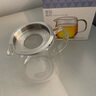 天福茗茶彼物茶具 大器茶海 玻璃分茶器公道杯透明加厚耐热家用配件 大器茶海350+滤网 实拍图