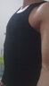 七匹狼背心男士内穿打底纯棉老头衫男款100%全棉运动健身跨栏春秋男式 细针2件装(白色/麻灰) L (推荐体重110-130斤) 实拍图