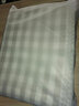 双鹤亚麻 亚麻凉席三件套 夏季亚麻凉席床单 儿童席子空调席可机洗可折叠 麻色格子（配枕套）雨露麻加厚 1.8米床适用 (实发 200cm*220cm ） 实拍图