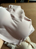 莫代尔2件无痕文胸内衣女夏季舒适聚拢无钢圈背心式运动胸罩美背文胸 粉色+肤色 S 【80-95斤 70A 70B 70C】 实拍图