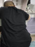 雾卡 【三件装】短袖t恤男纯色棉宽松夏季士半袖潮流衣服情侣装 浅蓝+深灰+黑色 3XL 建议165-180斤 实拍图