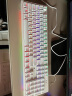 雷神（ThundeRobot）KG3104R 琉璃幻彩机械键盘 RGB灯条 霓虹混彩背光 104键 白色红轴 晒单实拍图