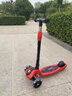 mentbaalvan儿童滑板车2-12岁宝宝小孩滑滑车MBL-0030【下单前请咨询客服】 红色 实拍图