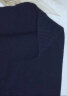 鄂尔多斯1980【挚简系列】男装半高领羊绒针织衫基础款纯色针织毛衣男套衫 藏蓝 170/92A/M 晒单实拍图