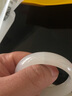 爵玉堂 玉手镯女款 羊脂级玉镯子方解石玉送妈妈送女友玉器手环 带证书 53-54 适合80-90斤 实拍图