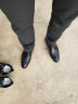 金利来（goldlion）切尔西靴 冬季新款加绒保暖高帮棉鞋 男士牛皮商务正装棉皮靴 黑色 41 晒单实拍图