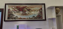 好久不见新中式客厅装饰画沙发背景墙横幅壁画现代简约酒店主卧室 新工艺 吉星高照 70cmx200cm(适合2.5-3.5米沙发) 丝缎金 铝合金外框+有机玻璃 实拍图