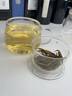富光玻璃杯茶杯男女办公带把花茶杯茶水分离过滤泡茶杯子家用水杯 青灰色【T型木把手】 500ml 实拍图