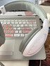 声籁 A566  听说考试录音耳机 网课学英语有线电脑头戴式耳机 手机iPad学生学习笔记本电脑耳麦带话筒 白--单插头版-笔记本/手机/ iPad 实拍图