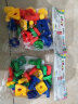 教玩世家（JWANJ）积木塑料拼插拼装玩具儿童智力早教宝宝幼儿园亲子1-3-6周岁拼搭 500克 实拍图