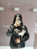密扇专柜中国风印花两面穿羽绒服女新款复古短款外套原创设计师品牌 黑色 M 晒单实拍图