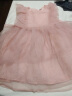 贝壳元素女童圆领连衣裙 夏装新款宝宝童装儿童背心裙子qz4752 粉色 130 实拍图