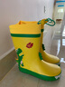 柠檬宝宝儿童卡通立体造型雨鞋男女童防滑雨靴中大小童幼儿园小孩防水靴 乐奇喷火龙 30 内长20.0CM 实拍图