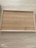 美斯尼 竹子茶盘 茶具托盘功夫茶具配件功夫茶盘居家茶台配件 竹制茶盘（大） 实拍图