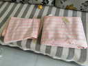 黄河口老粗布凉席纯棉夏季凉席粗布凉席床单叠式软席子凉而不冰夏季粗布凉席 【高端斜纹提花】蘭梦 2.5*2.5米凉席三件套适合1.8m床 实拍图