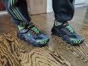 Skechers斯凯奇自营男中大童怪兽魔术贴闪灯男童运动鞋儿童跑步鞋400112L 实拍图