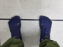 Vibram室内健身训练五指鞋男赤足轻便室外运动鞋健身训练休闲鞋五趾鞋 黑色 45 实拍图