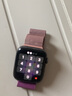 泰阁诗雅适用苹果手表表带apple iwatch s11/10/9表带S8/S7/6/5/SE金属磁吸渐变米兰尼斯腕带 渐变紫玫金 适用38/40/41/42mm表盘 实拍图