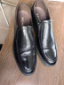 百丽舒适真皮正装鞋男新款黑色圆头套脚商务皮鞋B3GK7CM1 黑色 44 (270mm) 实拍图