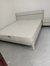 全友（QUANU）家居板式床1.5米1.8米床现代简约双人大床主卧室高脚床极简风家具 双灰|1.8m床+床头柜*1+001床垫 实拍图