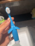 布朗博士儿童牙刷 幼儿训练牙刷 软毛清洁口腔牙刷0-3岁牙刷(大象蓝) 实拍图