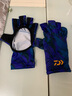 达亿瓦（DAIWA） 22新款高性能 全包式夏季防晒面罩 冰袖 露5指钓鱼手套 DG-8022CS手套 紫色 均码/对 均码 实拍图