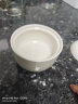 洁雅杰陶瓷碗炖盅隔水汤盅蒸蛋羹燕窝盅家用餐具单人份4.5英寸三件套 实拍图