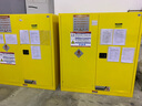 华盼防爆柜危险品储存柜化学品安全柜防爆箱实验室试剂柜电池存放柜 110加仑黄【双人双锁双层加厚】 实拍图