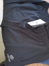 探拓（TECTOP）速干裤 男户外弹力透气快干长裤系带耐磨登山裤 PS7053 男款黑色 XL 实拍图