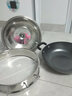 炊大皇铁锅无涂层炒锅铸铁锅生铁炒菜锅平底煤气灶电磁炉通用 34cm适用3~5人(带铲+蒸片) 34cm 实拍图