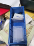 和一可塑 分隔式零件盒塑料分格分割式物料盒 五金盒收纳整理元件箱 货架分类盒 加厚 蓝色 小号隔板（仅隔板） 实拍图