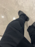 安踏（ANTA）男裤休闲运动裤卫裤男秋冬季加绒加厚保暖跑步休闲裤男士长裤子 【加绒字母logo款-平口】基础黑7304N-3 M /170 实拍图